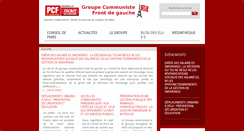 Desktop Screenshot of communiste-frontdegauche-paris.org